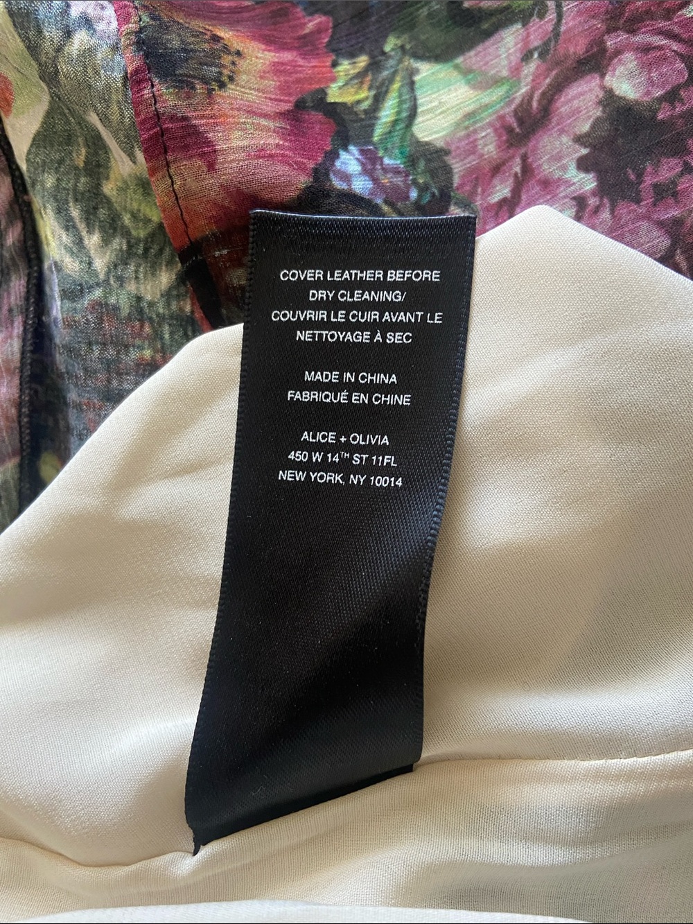 Alice & Olivia Triss English Floral Gown - Picture 7 of 7